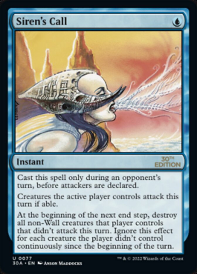 Siren's Call [30th Anniversary Edition] | I Want That Stuff Brandon