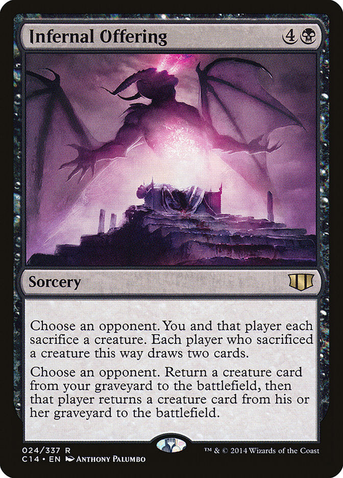 Infernal Offering [Commander 2014] | I Want That Stuff Brandon