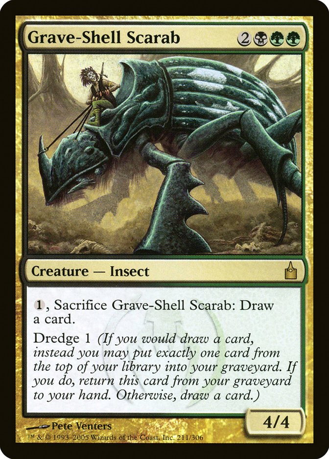 Grave-Shell Scarab [Ravnica: City of Guilds] | I Want That Stuff Brandon