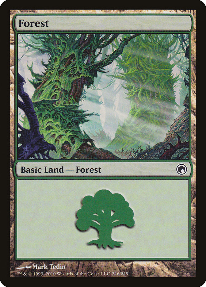 Forest (246) [Scars of Mirrodin] | I Want That Stuff Brandon