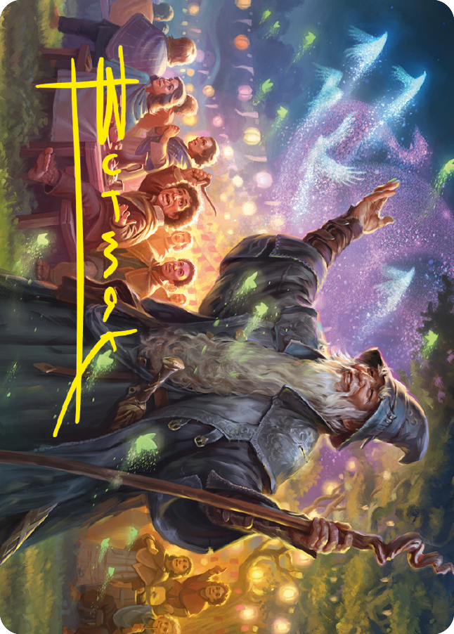 Gandalf, Friend of the Shire Art Card (Gold-Stamped Signature) [The Lord of the Rings: Tales of Middle-earth Art Series] | I Want That Stuff Brandon