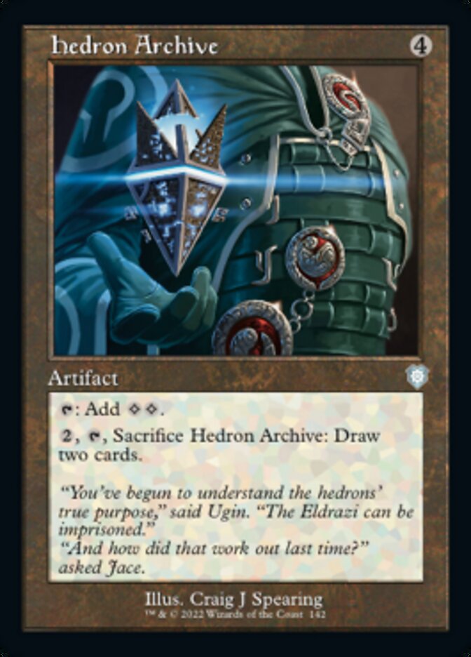 Hedron Archive (Retro) [The Brothers' War Commander] | I Want That Stuff Brandon