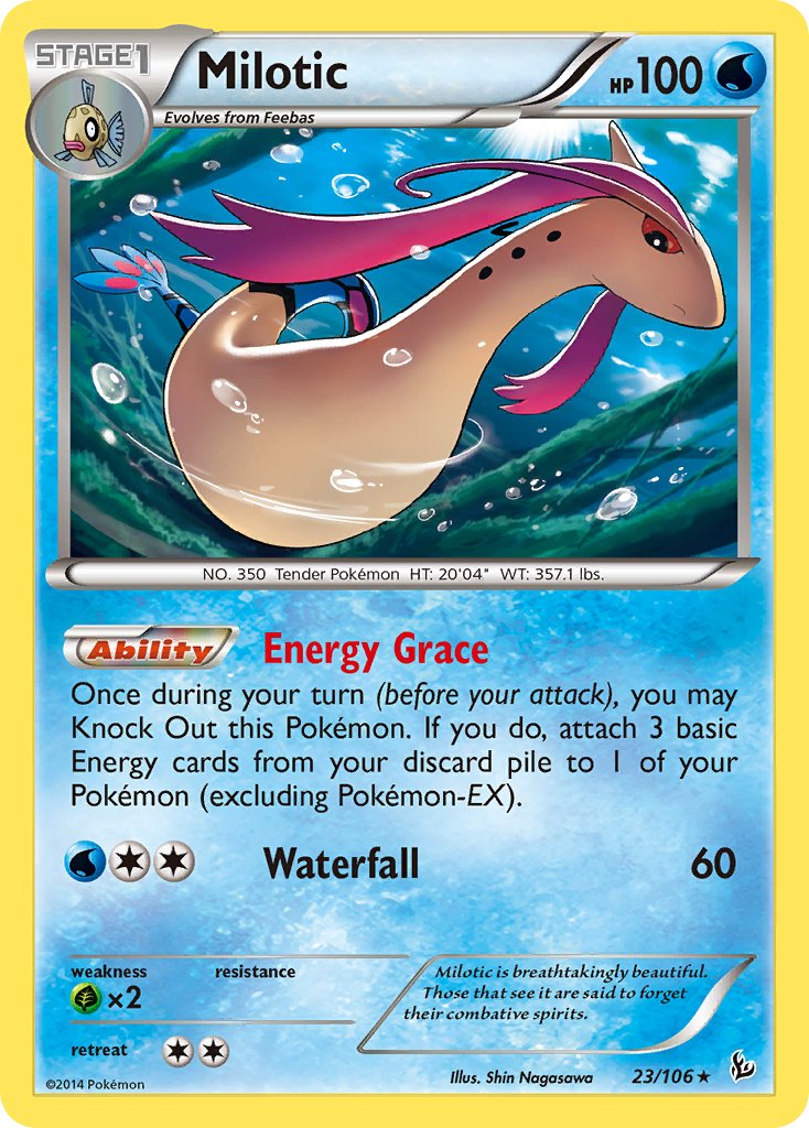 Milotic (23/106) (Theme Deck Exclusive) [XY: Flashfire] | I Want That Stuff Brandon