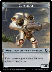 City's Blessing // Construct (41) Double-Sided Token [Commander Masters Tokens] | I Want That Stuff Brandon