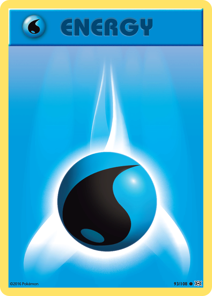 Water Energy (93/108) [XY: Evolutions] | I Want That Stuff Brandon