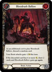 Bloodrush Bellow [WTR007-M] Alpha Print Rainbow Foil | I Want That Stuff Brandon