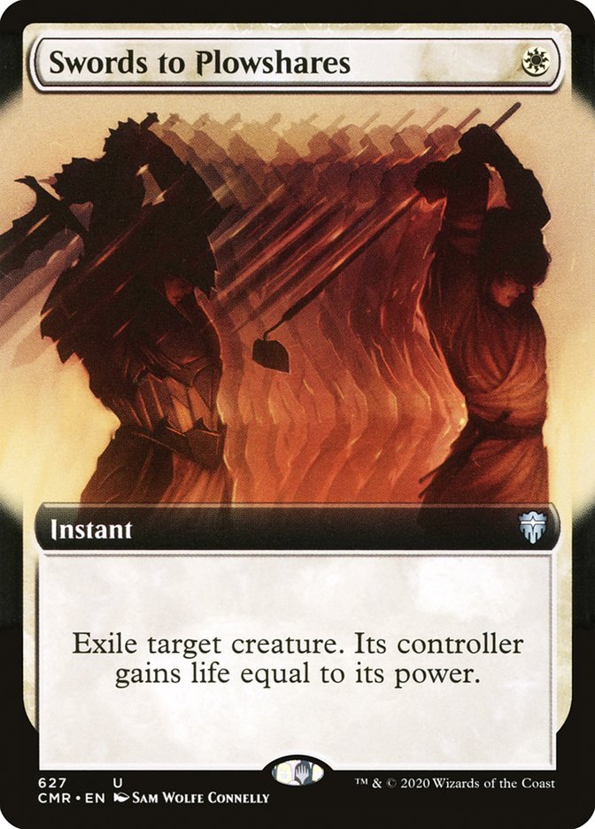 Swords to Plowshares (Extended Art) [Commander Legends] | I Want That Stuff Brandon