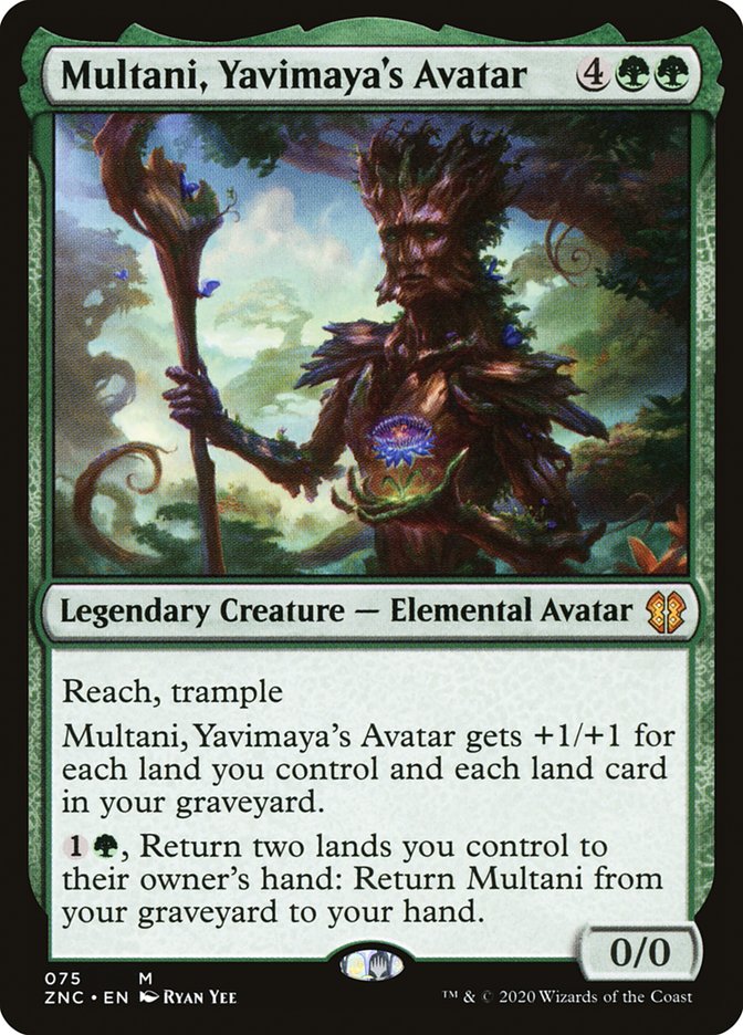 Multani, Yavimaya's Avatar [Zendikar Rising Commander] | I Want That Stuff Brandon