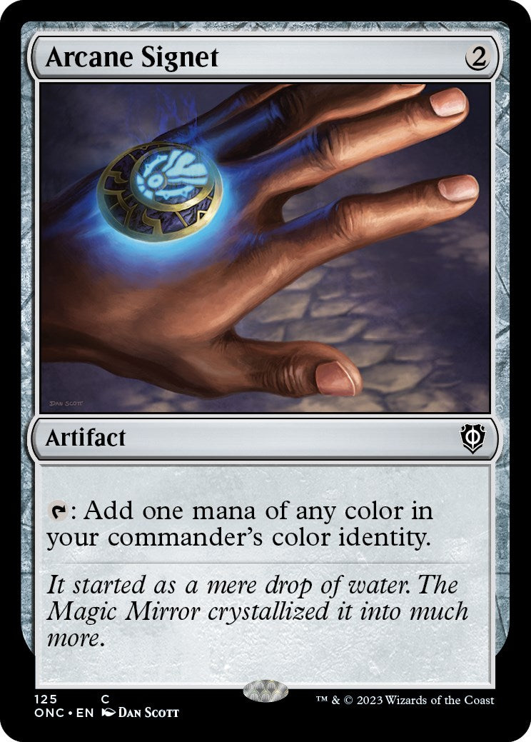 Arcane Signet [Phyrexia: All Will Be One Commander] | I Want That Stuff Brandon