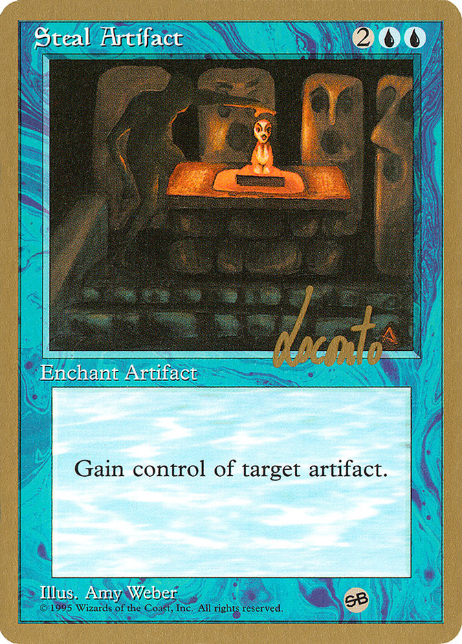 Steal Artifact (Michael Loconto) (SB) [Pro Tour Collector Set] | I Want That Stuff Brandon