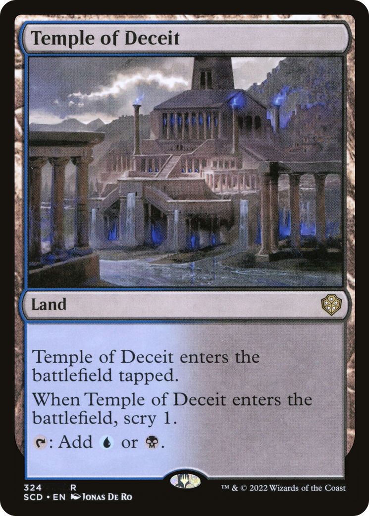 Temple of Deceit [Starter Commander Decks] | I Want That Stuff Brandon