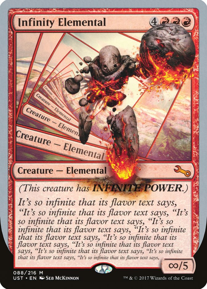 Infinity Elemental [Unstable] | I Want That Stuff Brandon