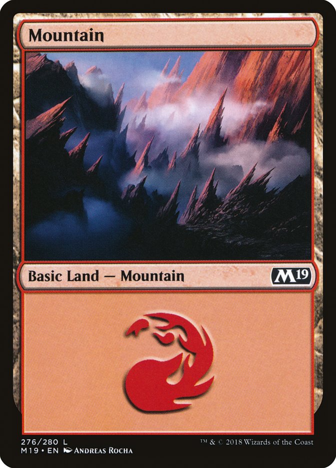 Mountain (276) [Core Set 2019] | I Want That Stuff Brandon