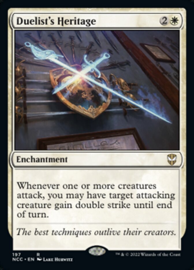 Duelist's Heritage [Streets of New Capenna Commander] | I Want That Stuff Brandon