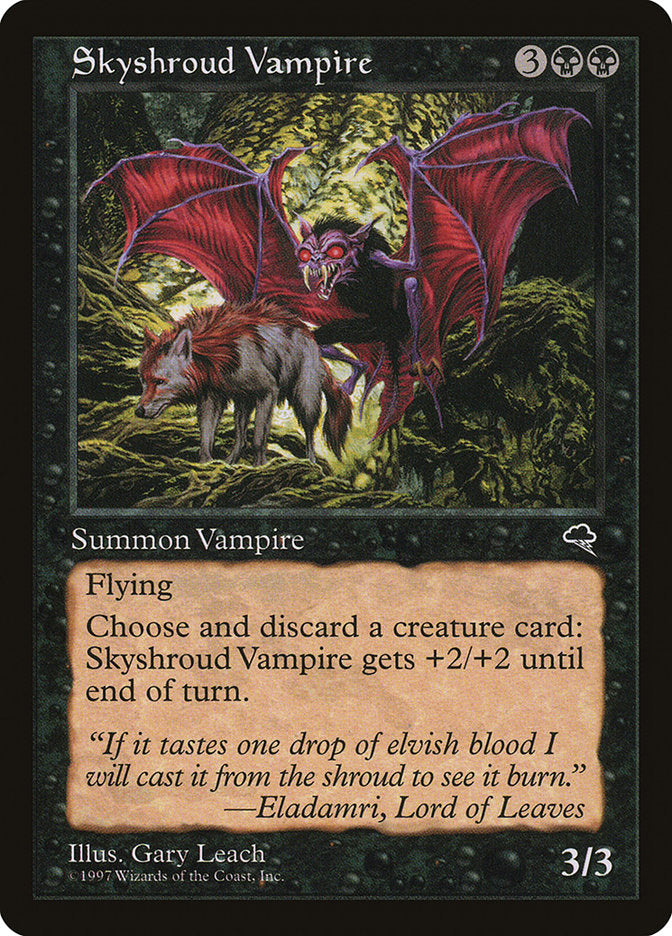 Skyshroud Vampire [Tempest] | I Want That Stuff Brandon