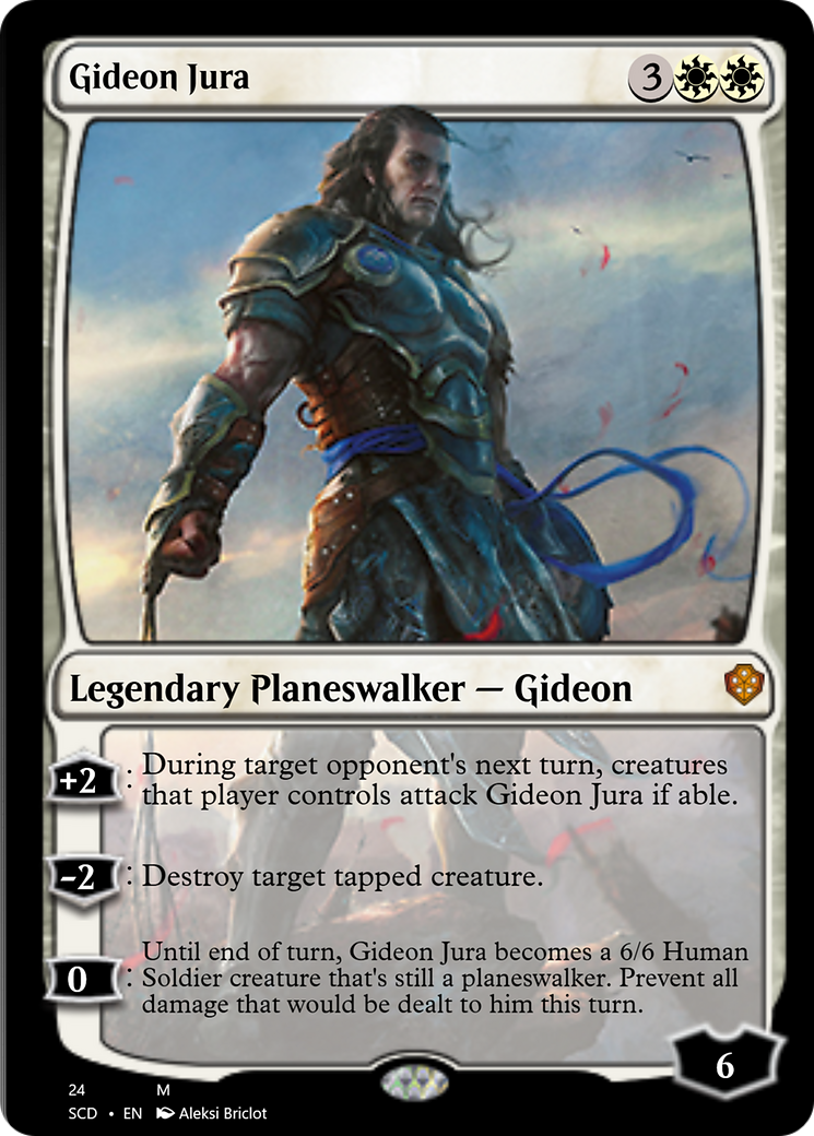 Gideon Jura [Starter Commander Decks] | I Want That Stuff Brandon