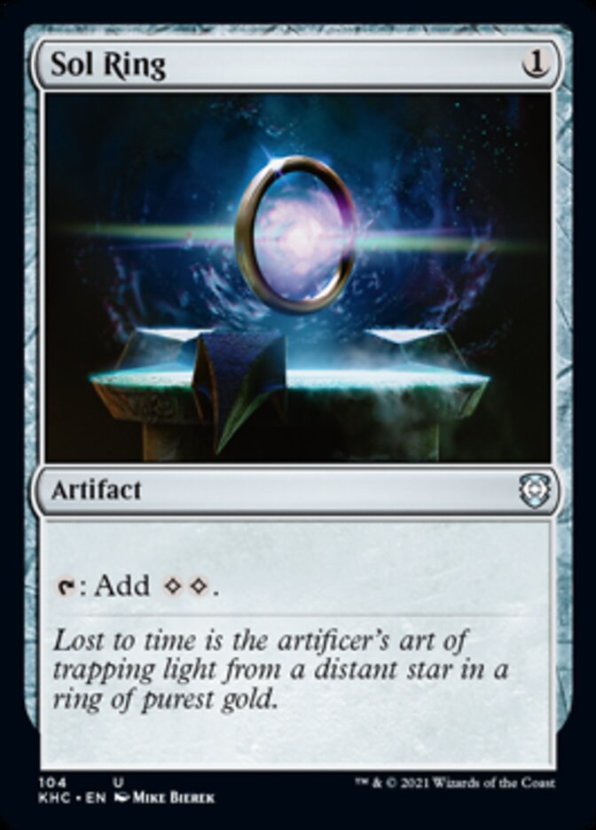 Sol Ring [Kaldheim Commander] | I Want That Stuff Brandon