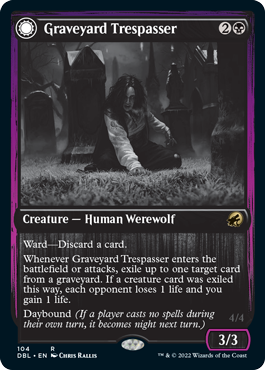 Graveyard Trespasser // Graveyard Glutton [Innistrad: Double Feature] | I Want That Stuff Brandon