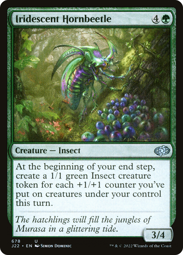 Iridescent Hornbeetle [Jumpstart 2022] | I Want That Stuff Brandon