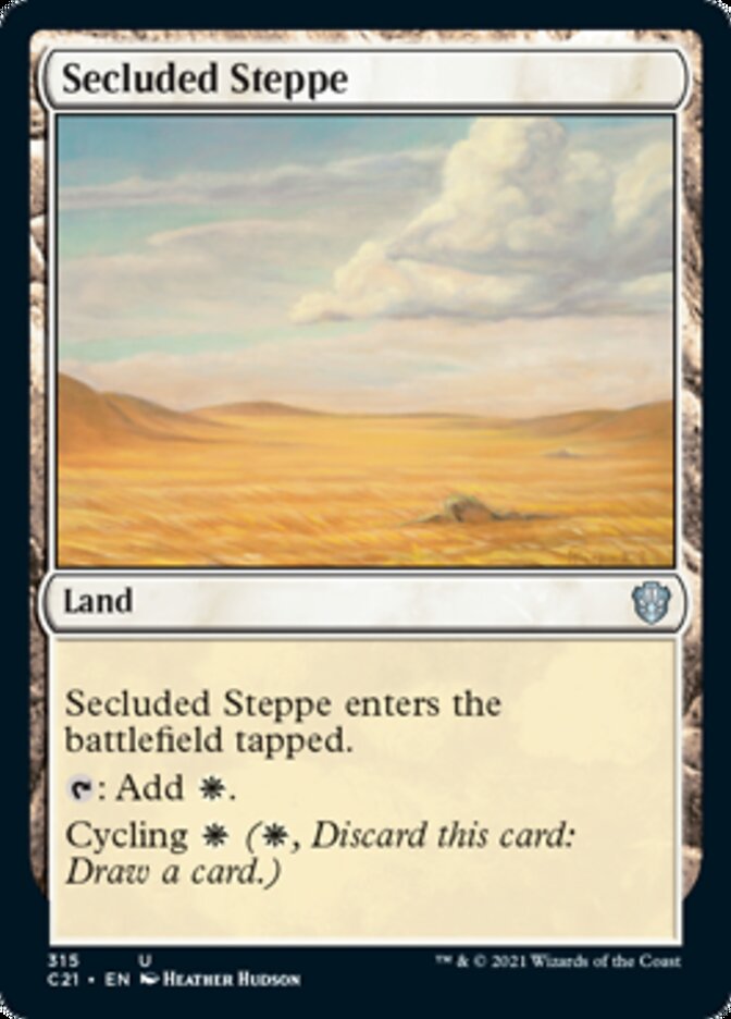 Secluded Steppe [Commander 2021] | I Want That Stuff Brandon