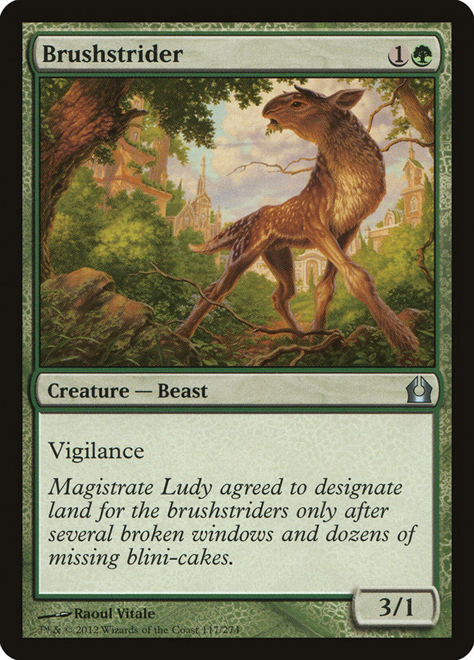 Brushstrider [Return to Ravnica] | I Want That Stuff Brandon