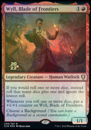 Wyll, Blade of Frontiers [Commander Legends: Battle for Baldur's Gate Prerelease Promos] | I Want That Stuff Brandon