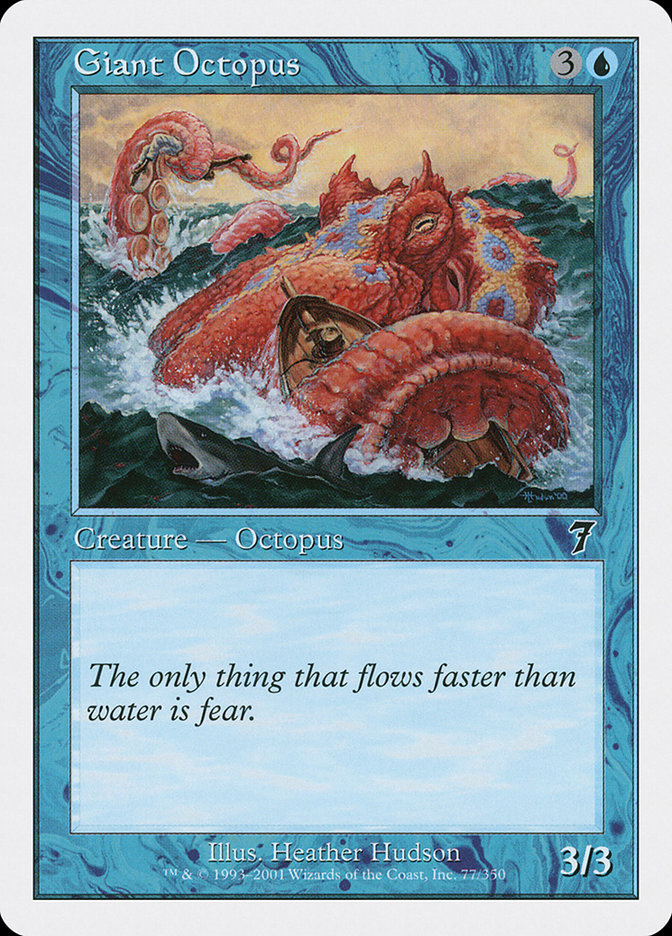 Giant Octopus [Seventh Edition] | I Want That Stuff Brandon
