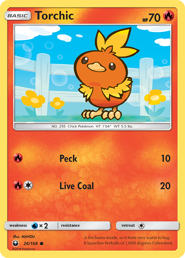 Torchic (26/168) [Sun & Moon: Celestial Storm] | I Want That Stuff Brandon