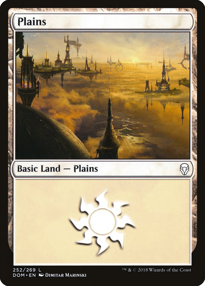 Plains (252) [Dominaria] | I Want That Stuff Brandon