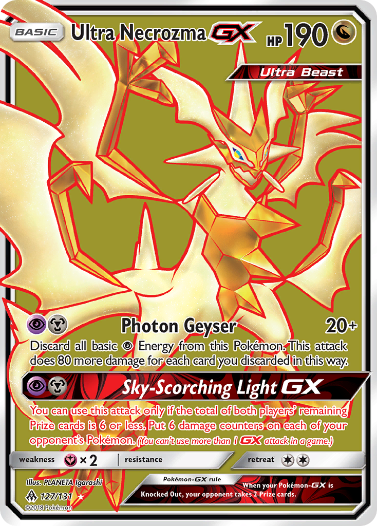 Ultra Necrozma GX (127/131) [Sun & Moon: Forbidden Light] | I Want That Stuff Brandon