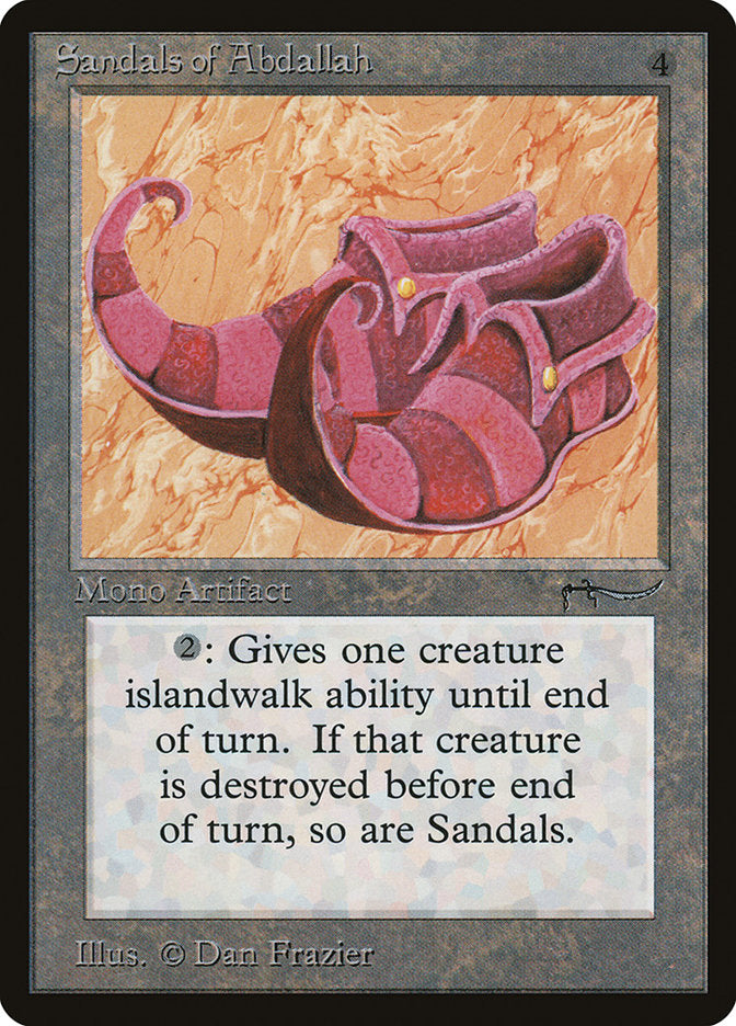 Sandals of Abdallah [Arabian Nights] | I Want That Stuff Brandon