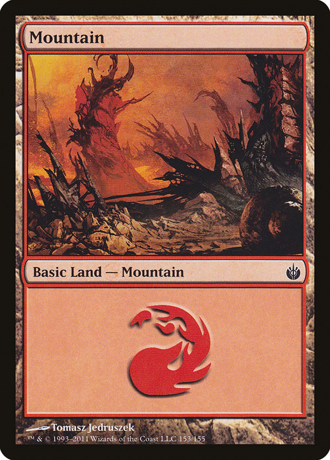 Mountain (153) [Mirrodin Besieged] | I Want That Stuff Brandon