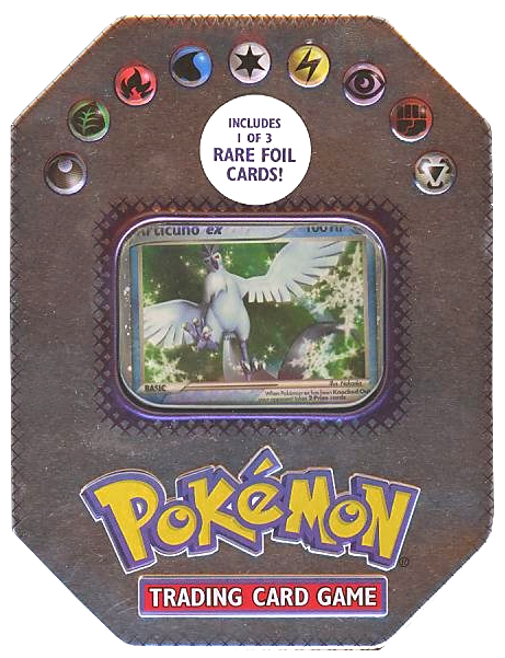 EX - Collector's Window Tin (Articuno EX) | I Want That Stuff Brandon