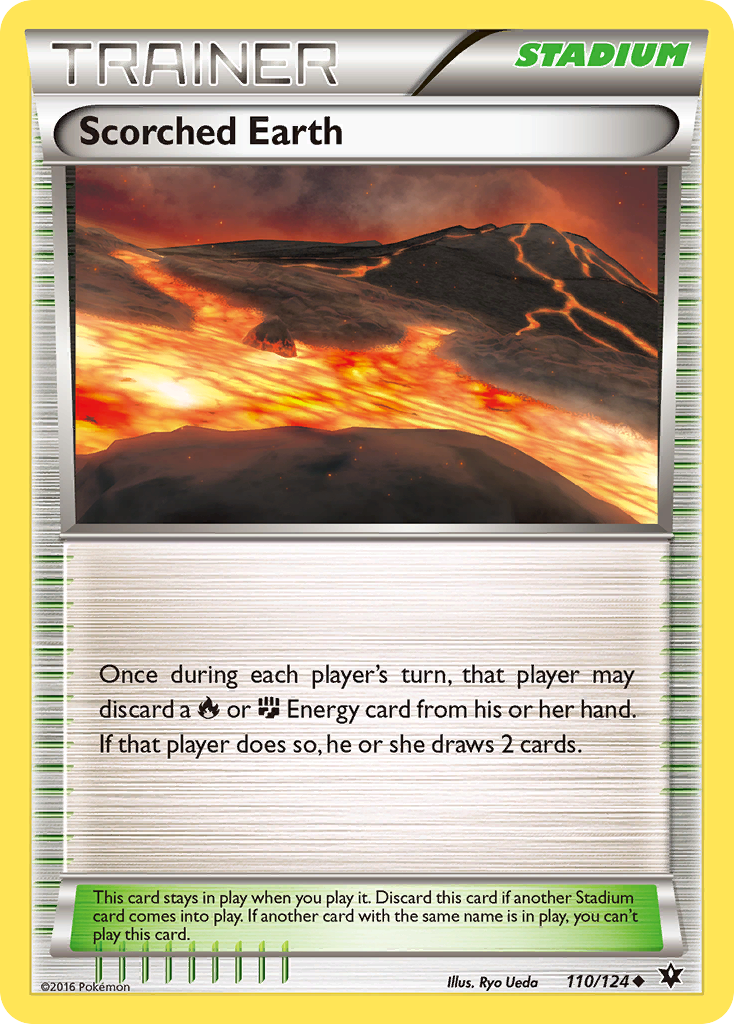 Scorched Earth (110/124) [XY: Fates Collide] | I Want That Stuff Brandon