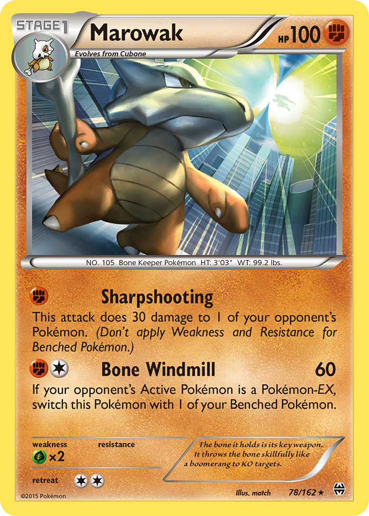 Marowak (78/162) [XY: BREAKthrough] | I Want That Stuff Brandon