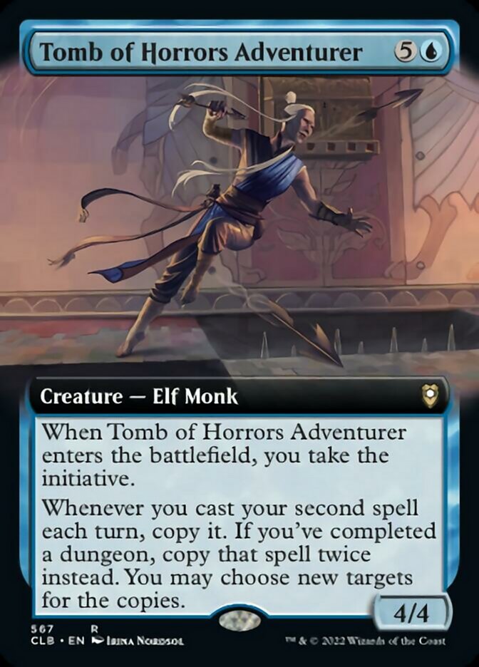 Tomb of Horrors Adventurer (Extended Art) [Commander Legends: Battle for Baldur's Gate] | I Want That Stuff Brandon