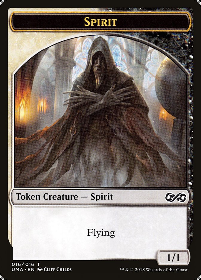 Spirit Token (016/016) [Ultimate Masters Tokens] | I Want That Stuff Brandon