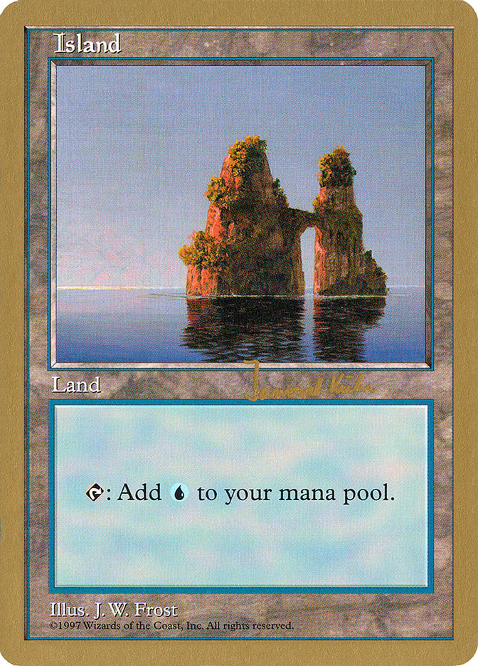 Island (jk436) (Janosch Kuhn) [World Championship Decks 1997] | I Want That Stuff Brandon