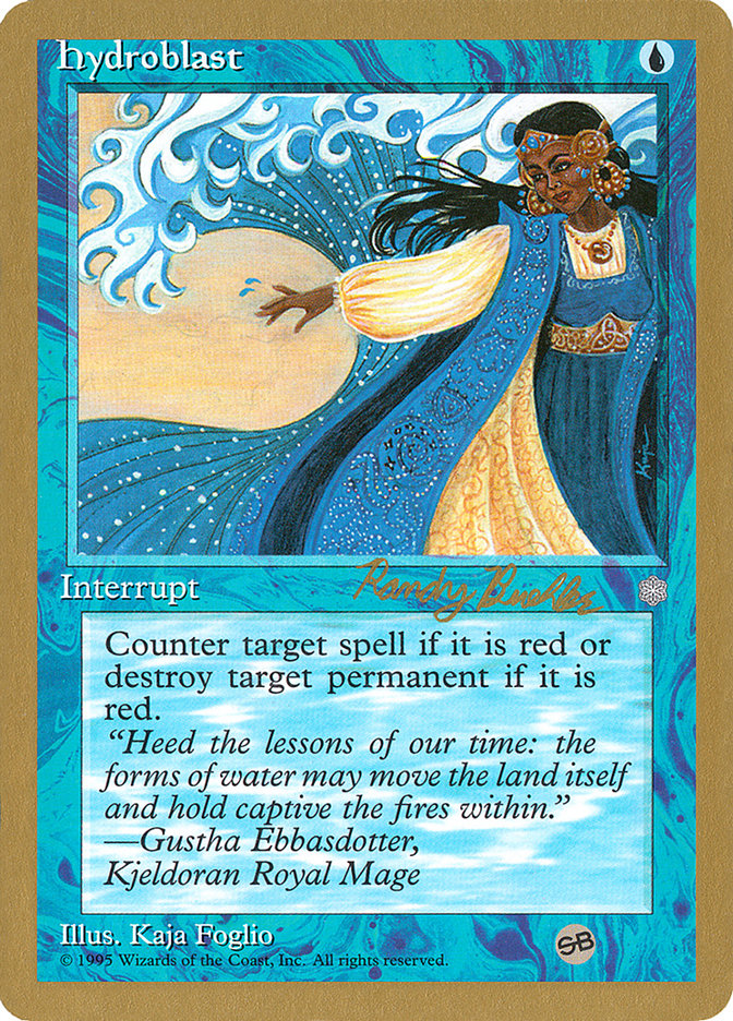 Hydroblast (Randy Buehler) (SB) [World Championship Decks 1998] | I Want That Stuff Brandon