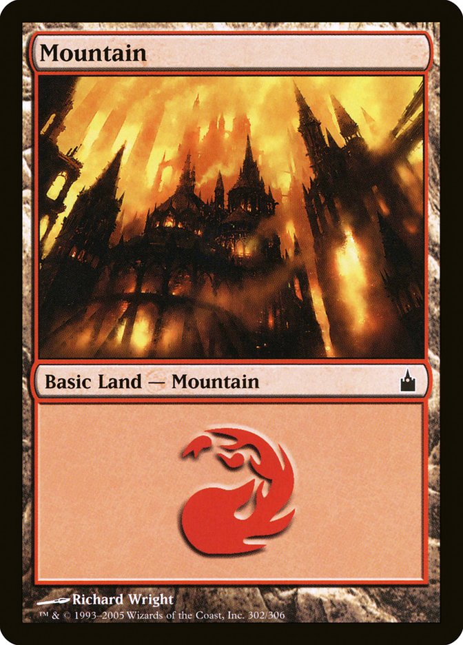 Mountain (302) [Ravnica: City of Guilds] | I Want That Stuff Brandon