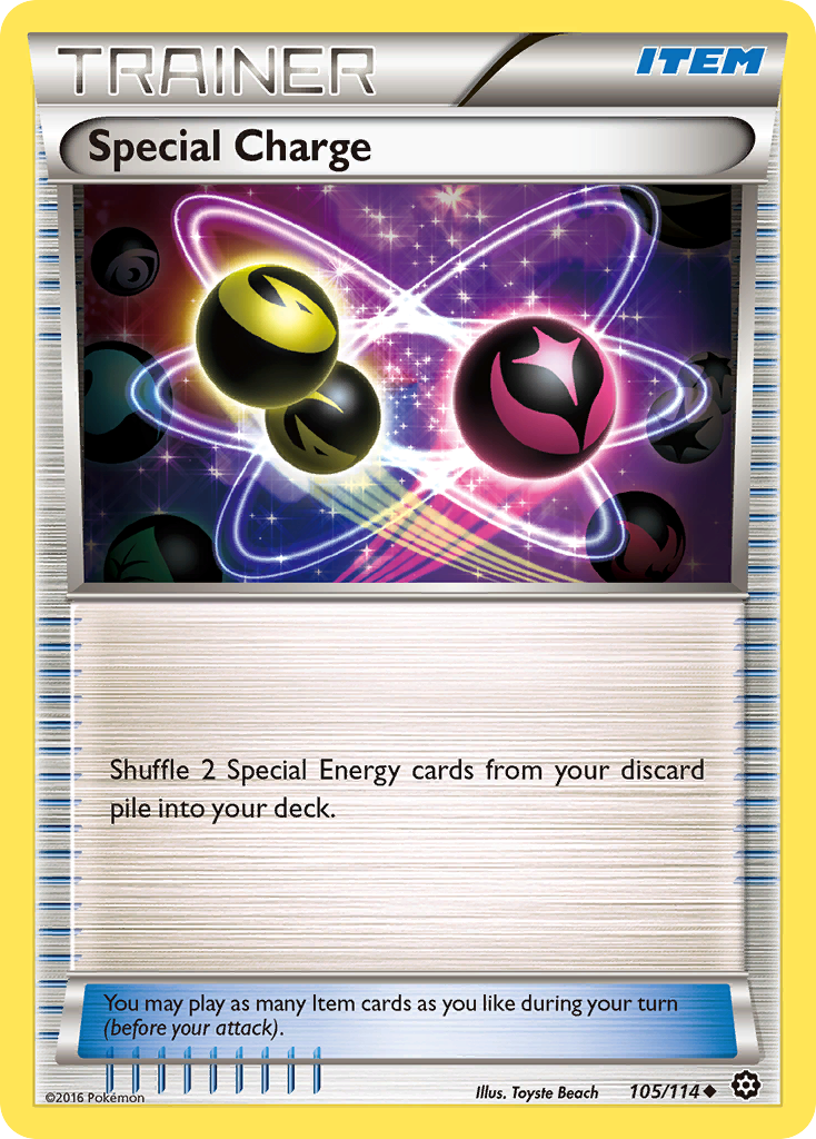 Special Charge (105/114) [XY: Steam Siege] | I Want That Stuff Brandon