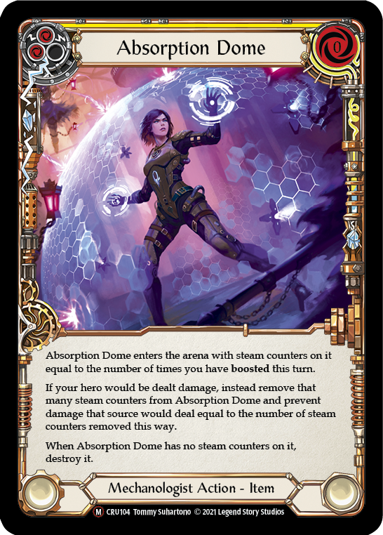 Absorption Dome (Rainbow Foil) [CRU104-RF] Unlimited Rainbow Foil | I Want That Stuff Brandon