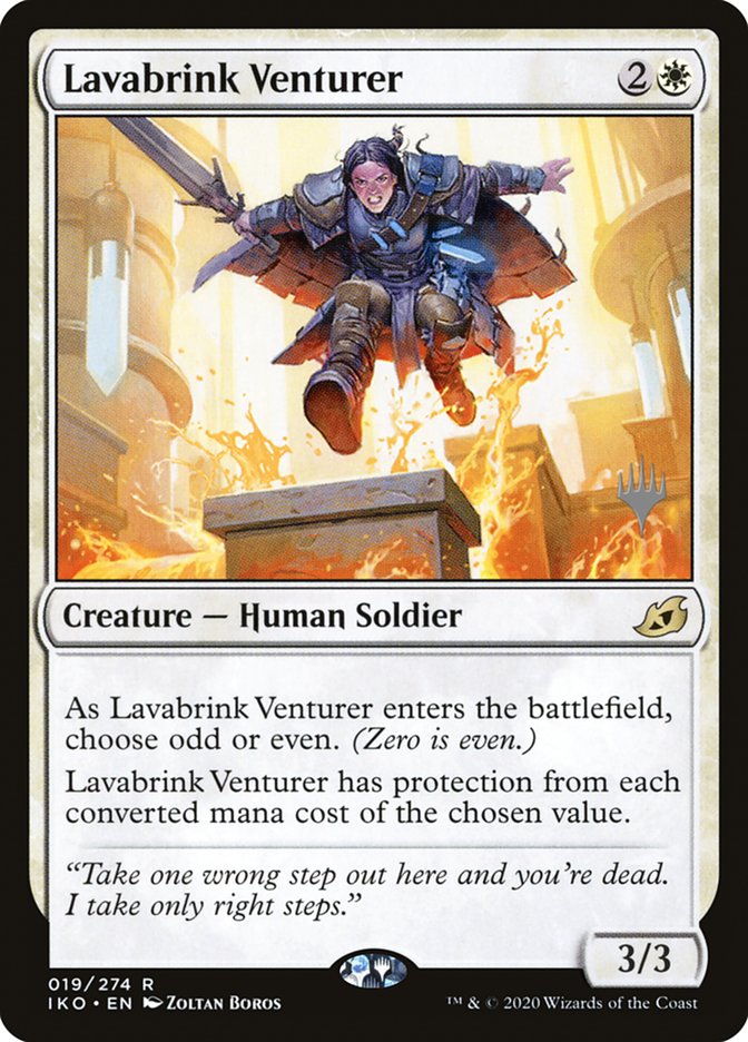 Lavabrink Venturer (Promo Pack) [Ikoria: Lair of Behemoths Promos] | I Want That Stuff Brandon