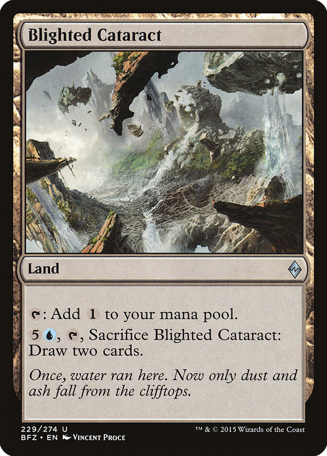 Blighted Cataract [Battle for Zendikar] | I Want That Stuff Brandon