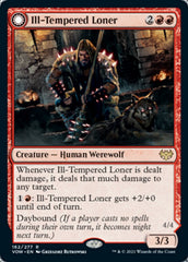 Ill-Tempered Loner // Howlpack Avenger [Innistrad: Crimson Vow] | I Want That Stuff Brandon