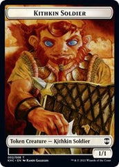 Kithkin Soldier // Pegasus Double-Sided Token [Kaldheim Commander Tokens] | I Want That Stuff Brandon