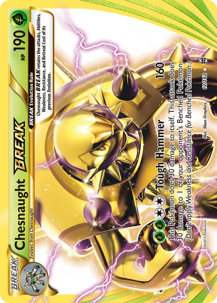 Chesnaught BREAK (12/162) [XY: BREAKthrough] | I Want That Stuff Brandon