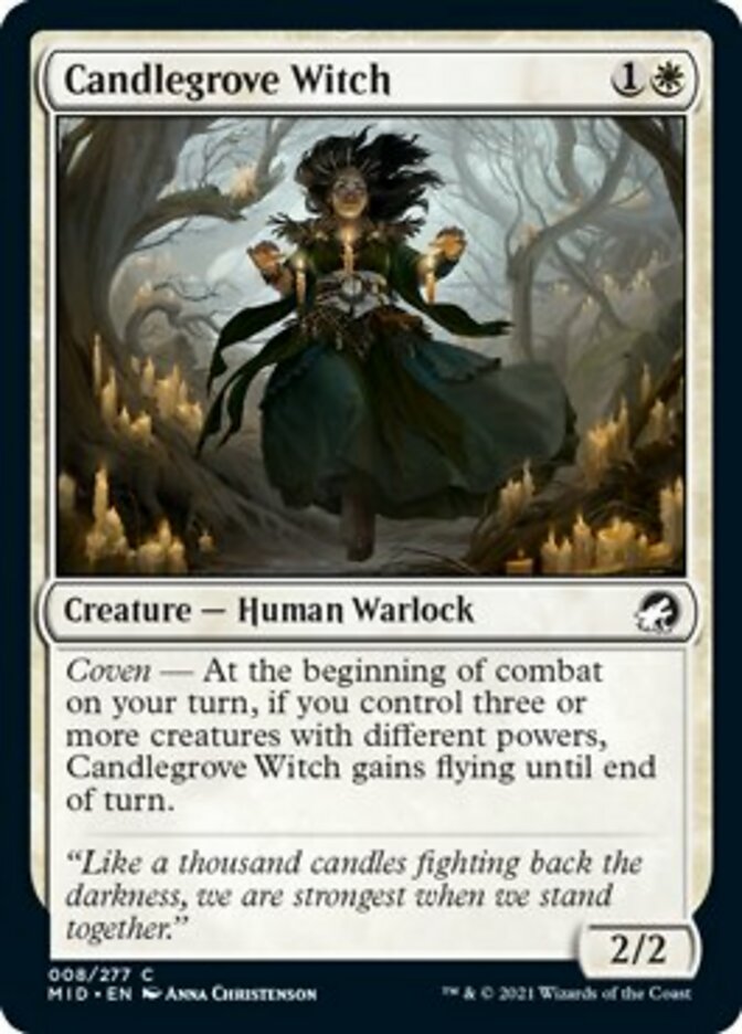 Candlegrove Witch [Innistrad: Midnight Hunt] | I Want That Stuff Brandon