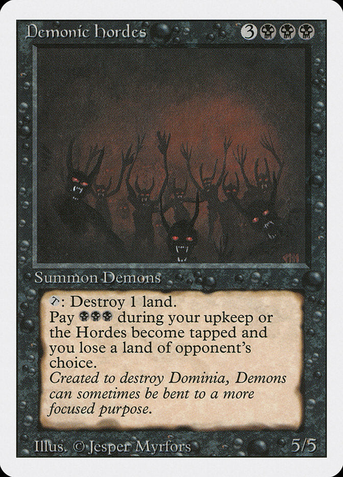 Demonic Hordes [Revised Edition] | I Want That Stuff Brandon