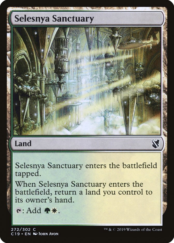 Selesnya Sanctuary [Commander 2019] | I Want That Stuff Brandon